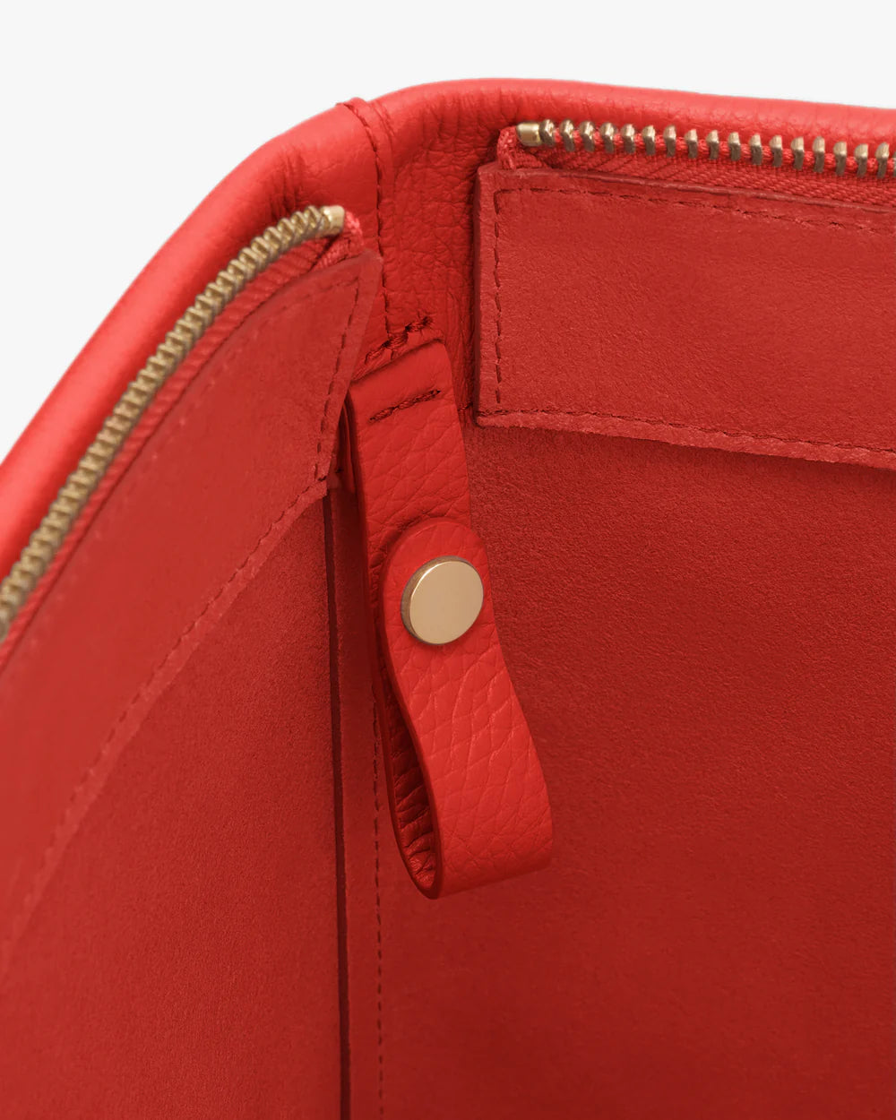 Zip Top Pebble Leather Large Weekender Laptop Tote Bag