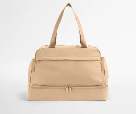 Resistant Featherlight Weekender Duffle Bag With Shoe Compartment